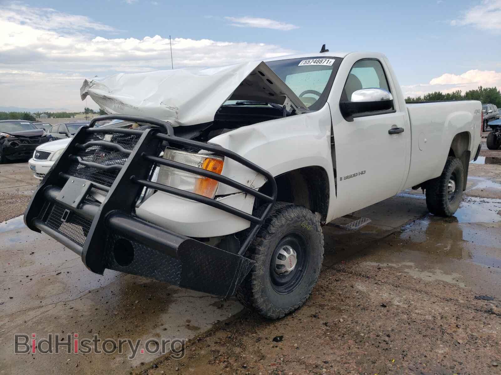 2008 GMC SIERRA - VIN: 1GTHK34K08E187555 - Фото 2