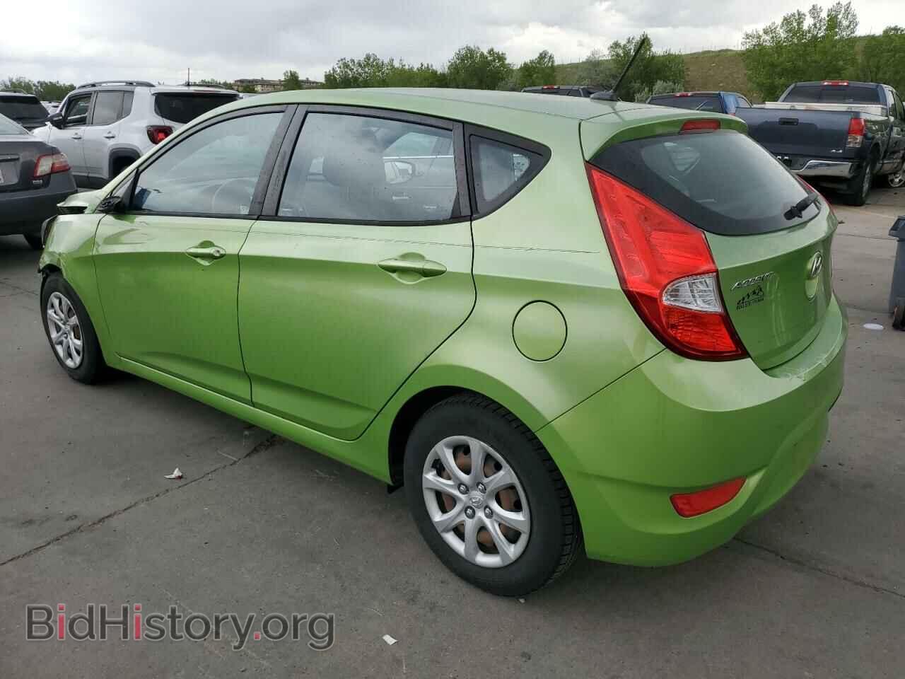 2014 HYUNDAI ACCENT - VIN: KMHCT5AE0EU183049 - Фото 2