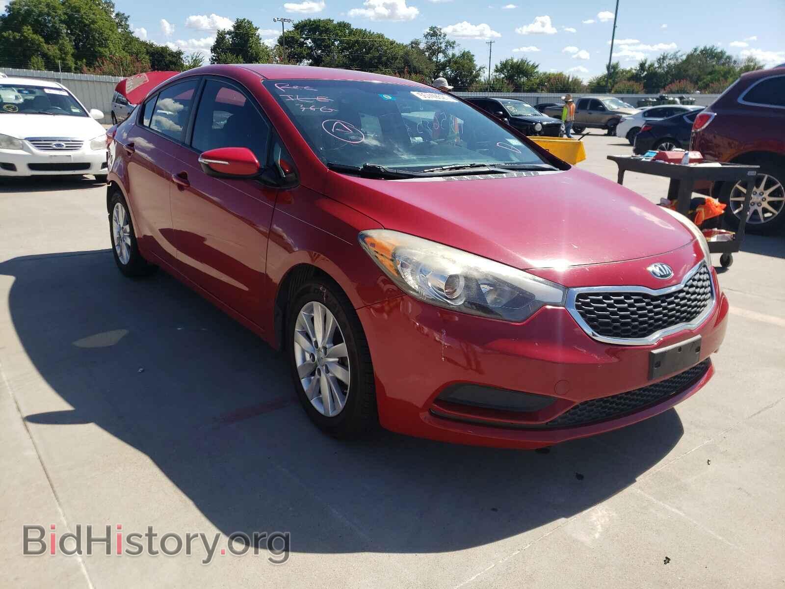 Photo KNAFX4A61E5147872 - KIA FORTE 2014