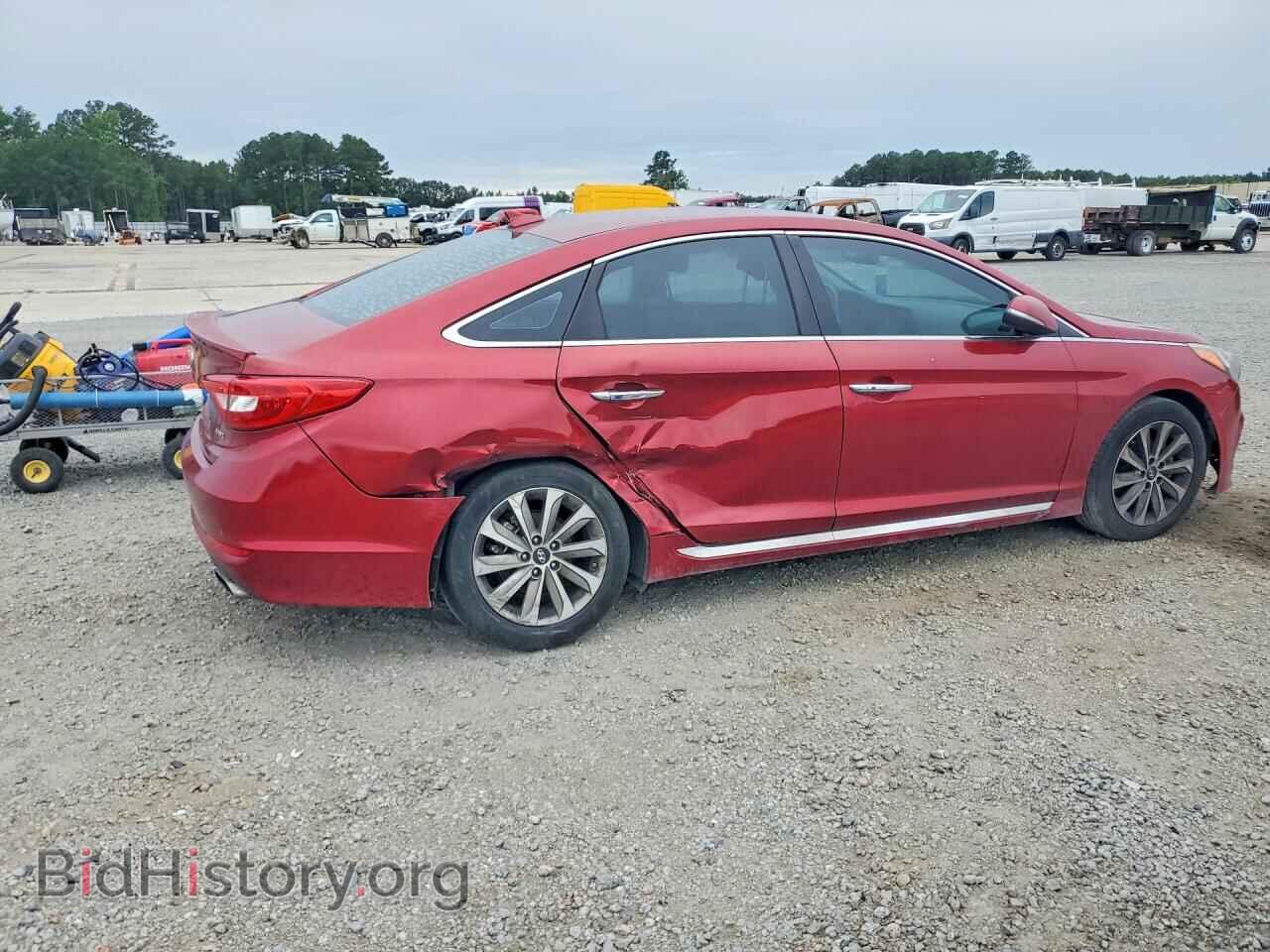 2015 HYUNDAI SONATA - VIN: 5NPE34AF8FH217279 - Фото 3