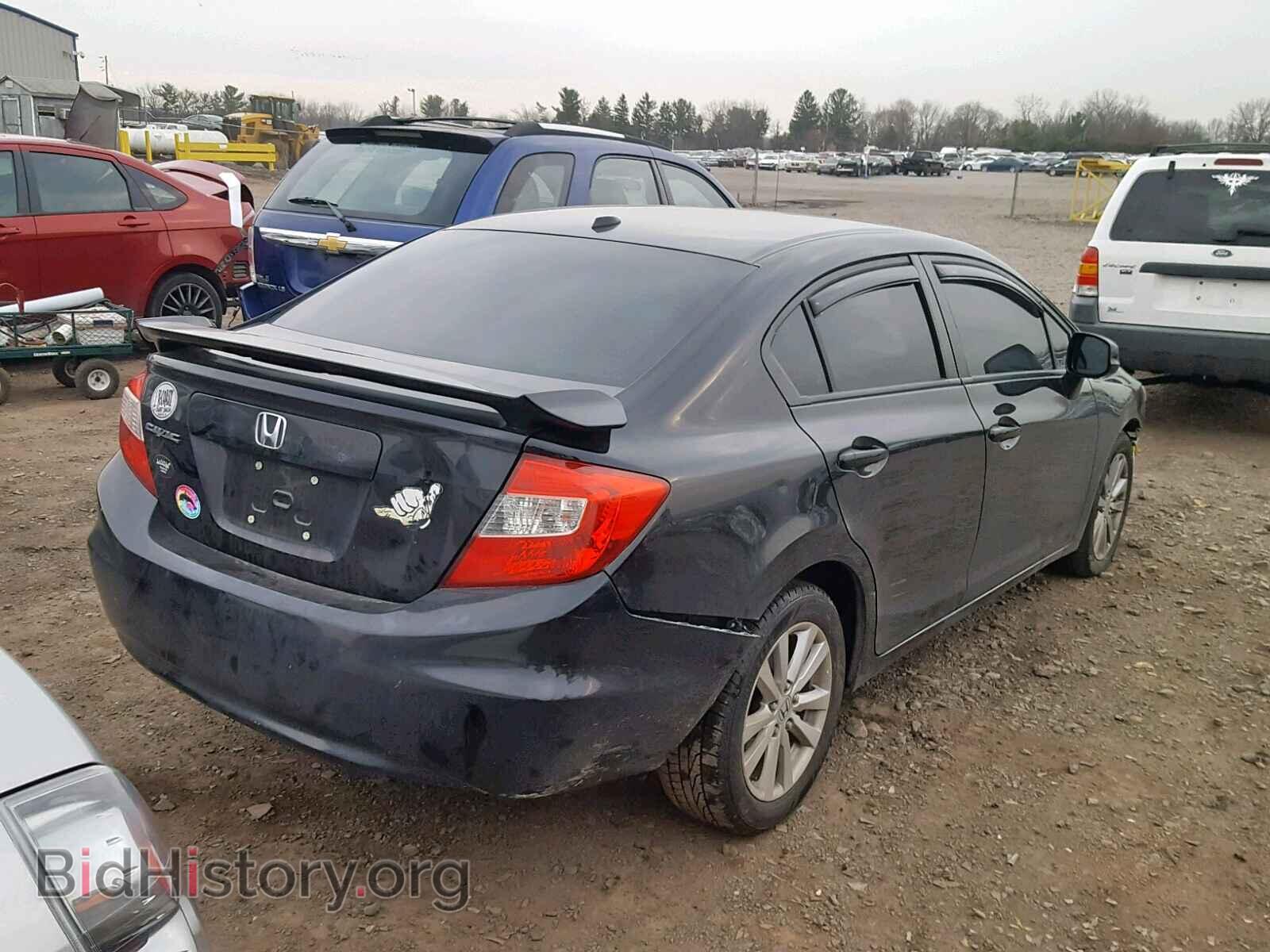 2012 HONDA CIVIC - VIN: 2HGFB2F95CH513865 - Фото 4