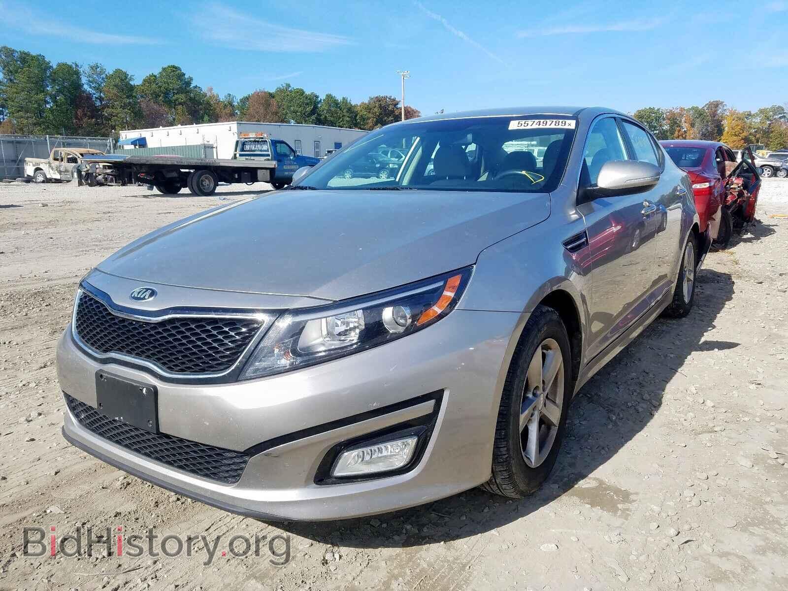 2015 KIA OPTIMA - VIN: 5XXGM4A7XFG361572 - Фото 2