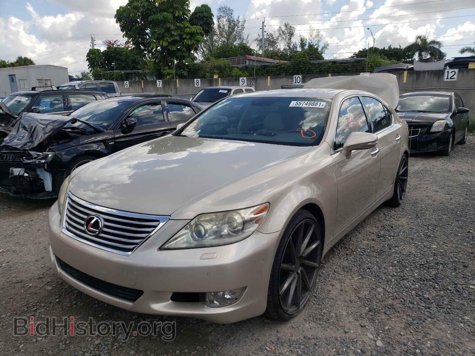 2011 LEXUS LS460 - VIN: JTHBL5EFXB5102467 - Фото 2