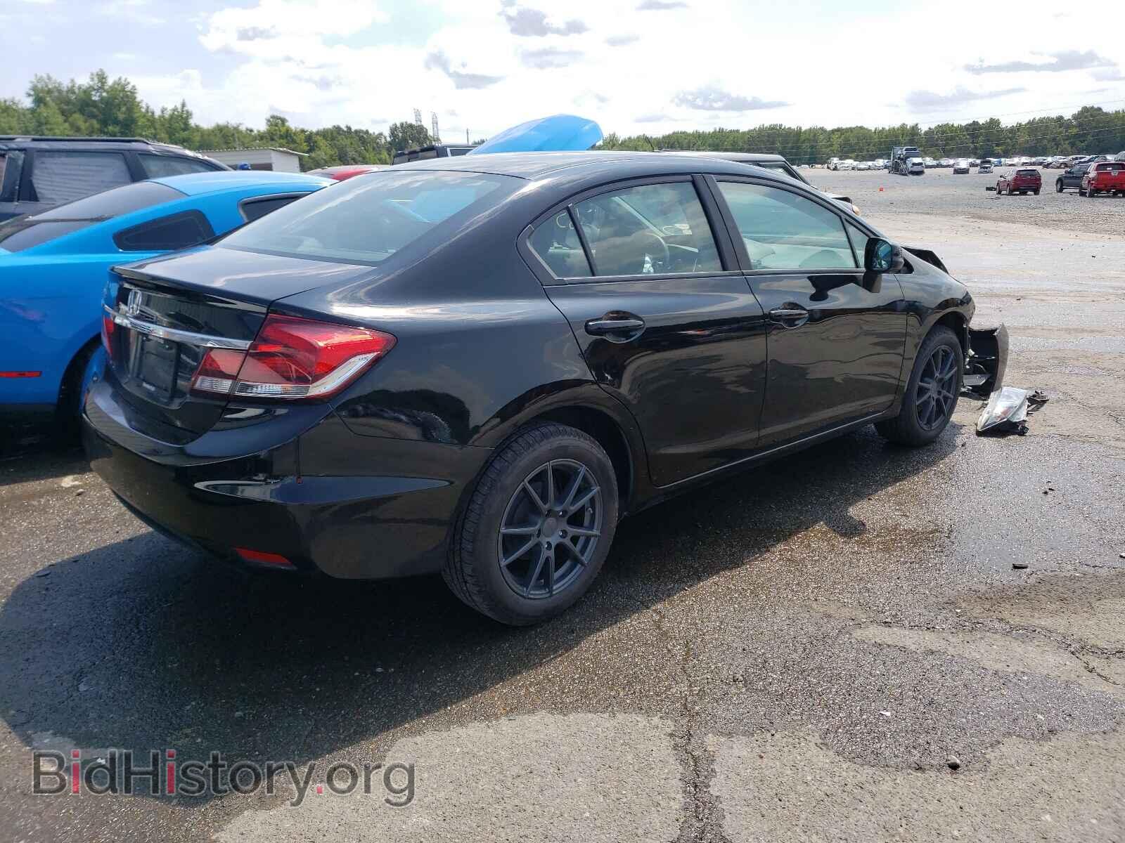 2013 HONDA CIVIC - VIN: 19XFB2F52DE016586 - Фото 4