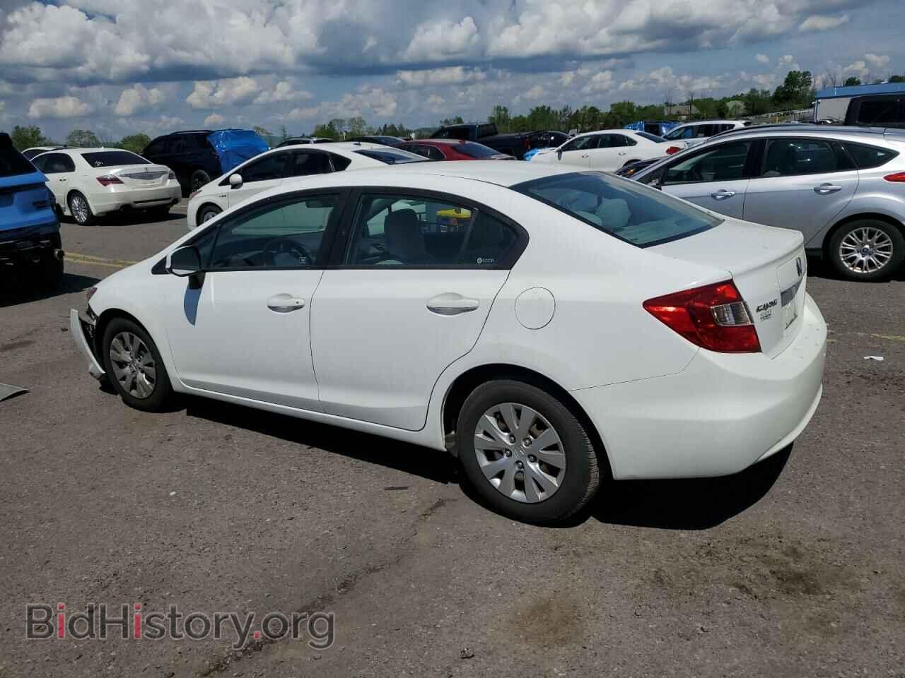 2012 HONDA CIVIC - VIN: 19XFB2F56CE370609 - Фото 2