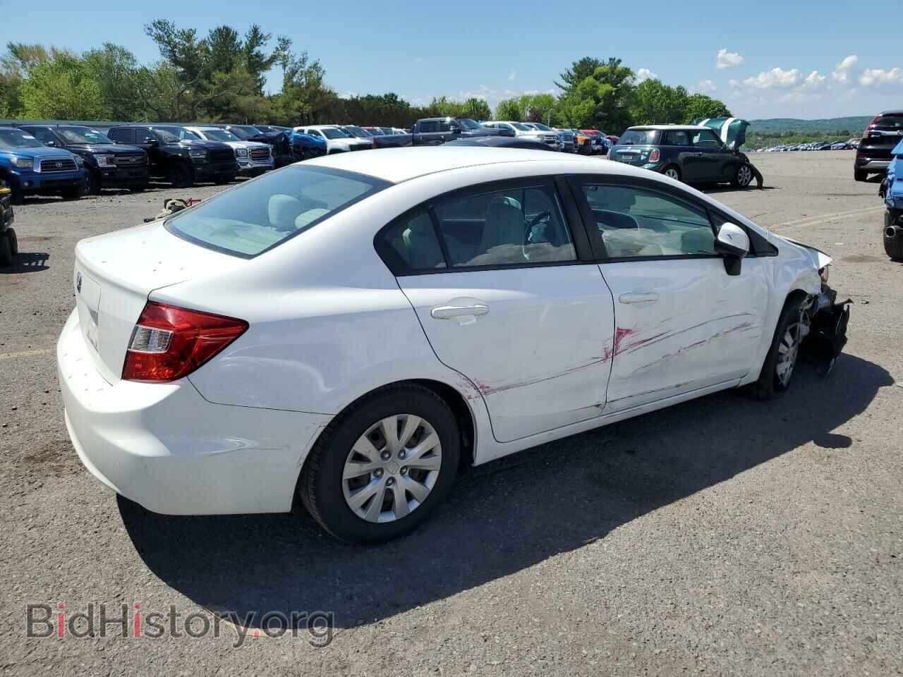 2012 HONDA CIVIC - VIN: 19XFB2F56CE370609 - Фото 3