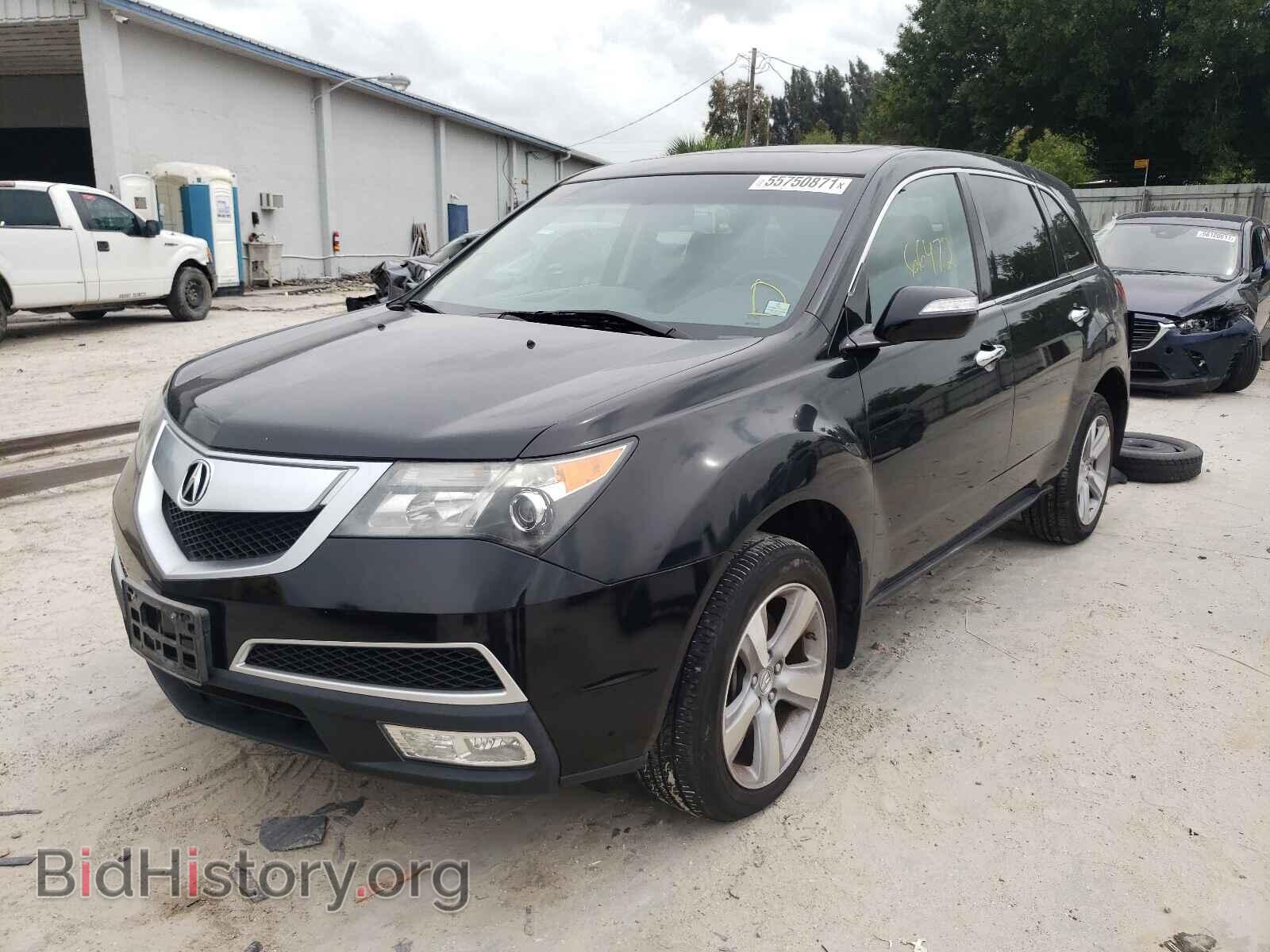 2012 ACURA MDX - VIN: 2HNYD2H3XCH542573 - Фото 2
