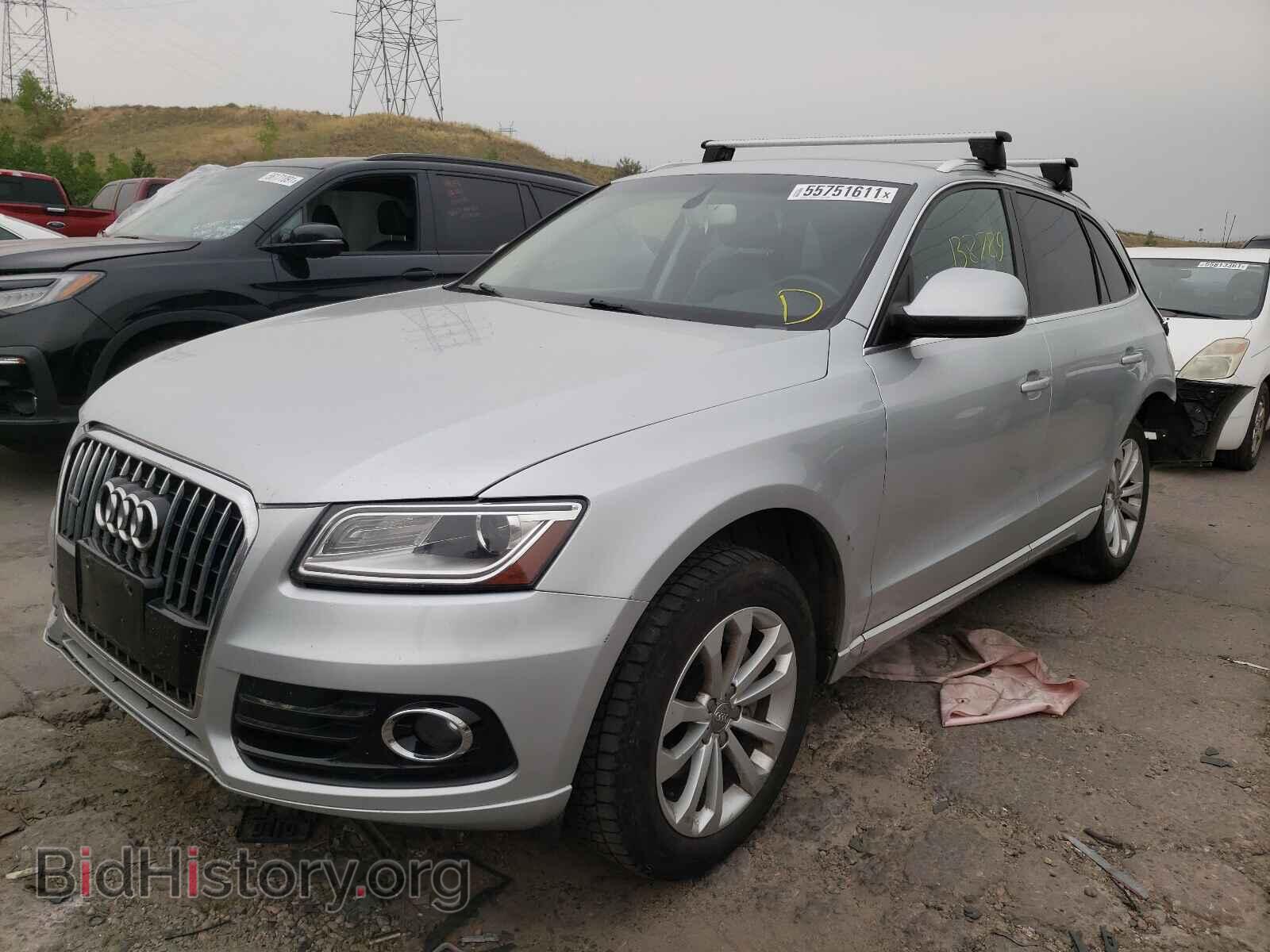 2013 AUDI Q5 - VIN: WA1CFAFP2DA083575 - Фото 2
