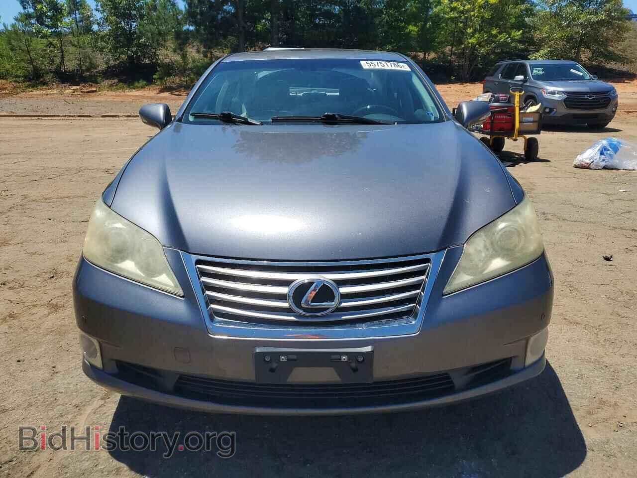 2012 LEXUS ES350 - VIN: JTHBK1EGXC2500611 - Фото 5