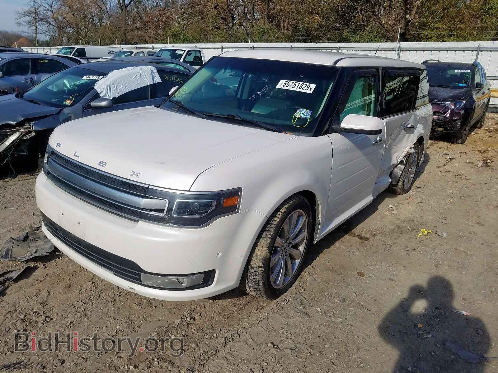 2014 FORD FLEX LIMIT - VIN: 2FMHK6DT8EBD01475 - Фото 2