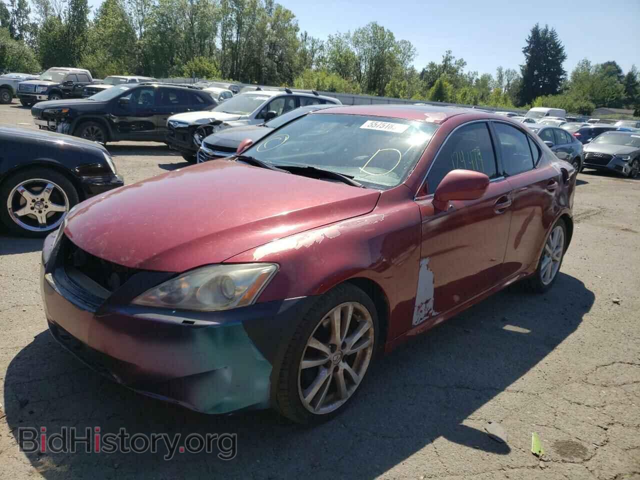 2007 LEXUS IS - VIN: JTHBK262X75027175 - Фото 2