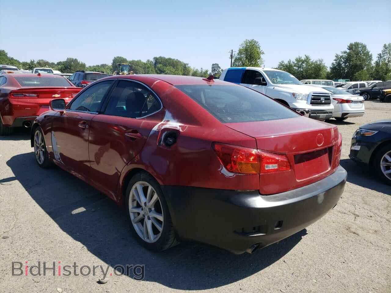 2007 LEXUS IS - VIN: JTHBK262X75027175 - Фото 3