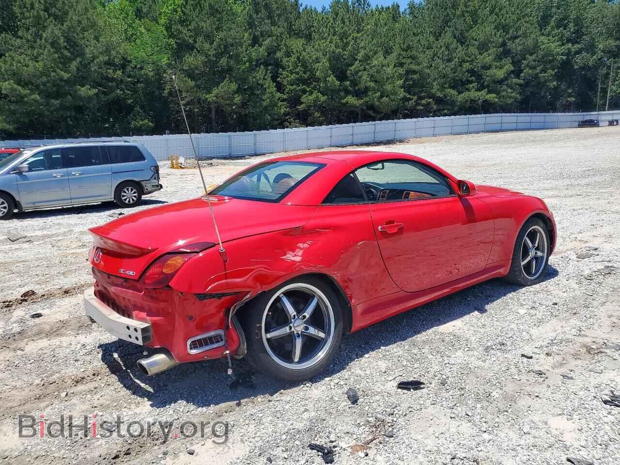 2005 LEXUS SC430 - VIN: JTHFN48Y950068669 - Фото 3