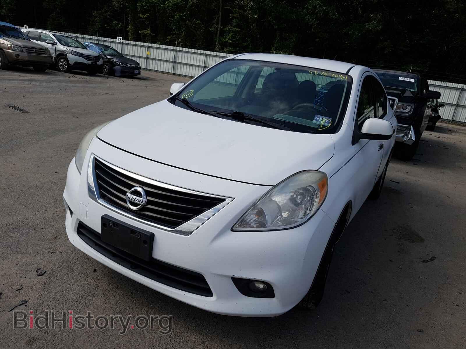 2012 NISSAN VERSA - VIN: 3N1CN7AP6CL830107 - Фото 2