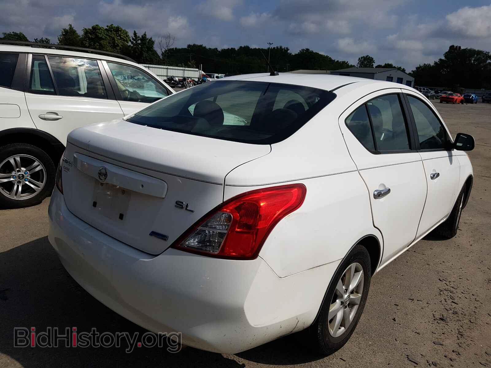 2012 NISSAN VERSA - VIN: 3N1CN7AP6CL830107 - Фото 4