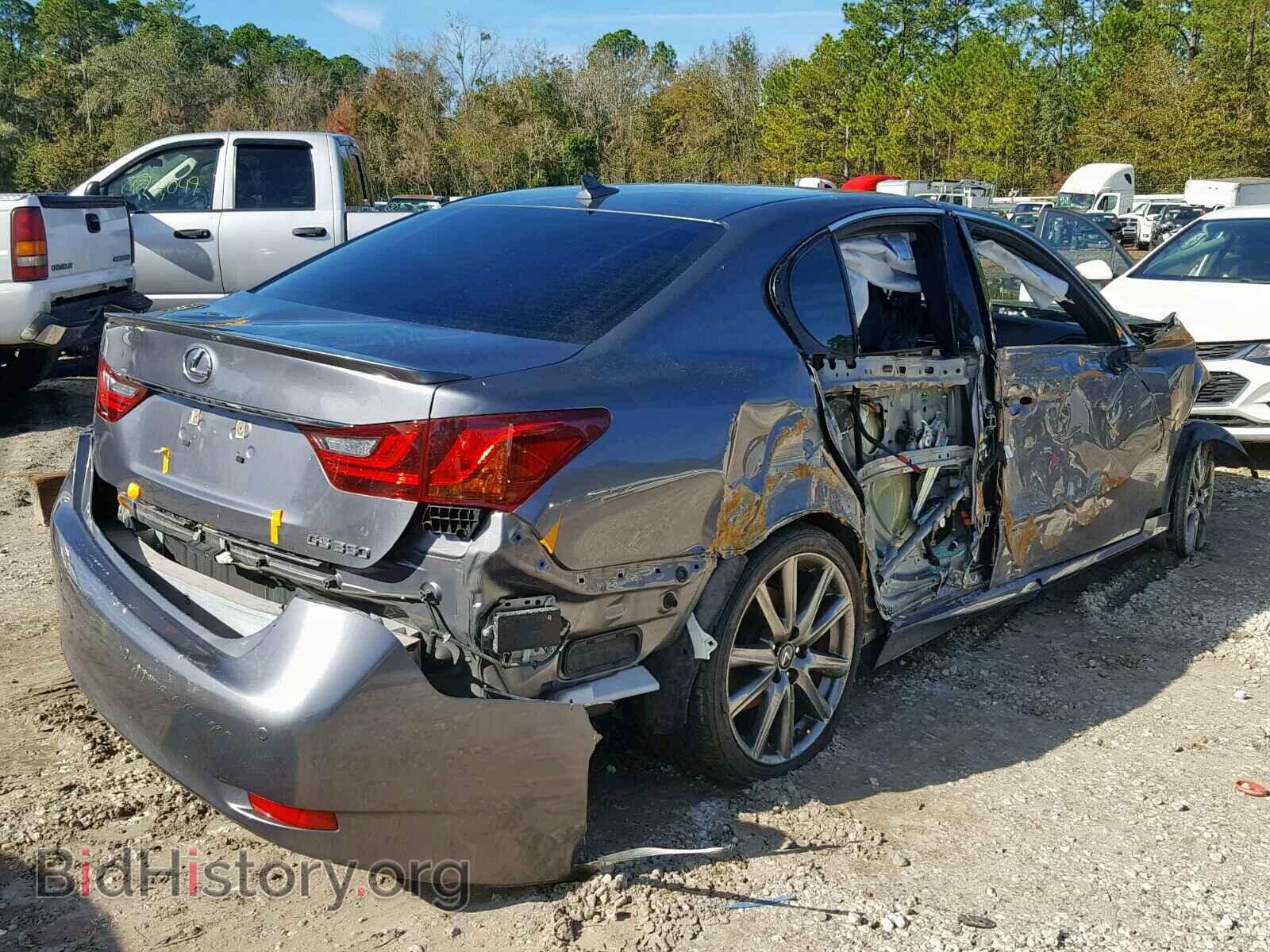 2013 LEXUS GS350 - VIN: JTHBE1BL9D5028006 - Фото 4