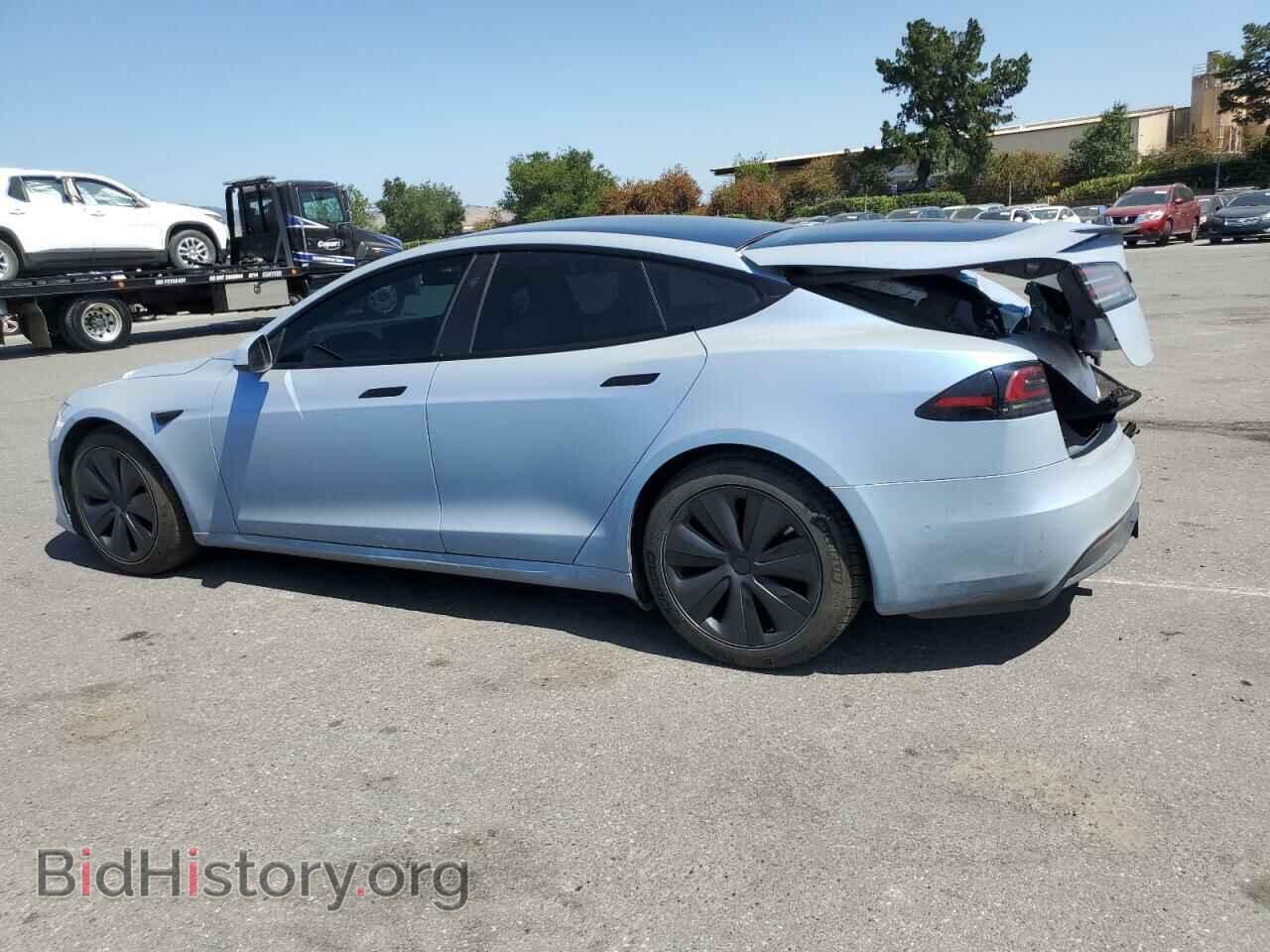 2022 TESLA MODEL S - VIN: 5YJSA1E66NF485200 - Фото 2