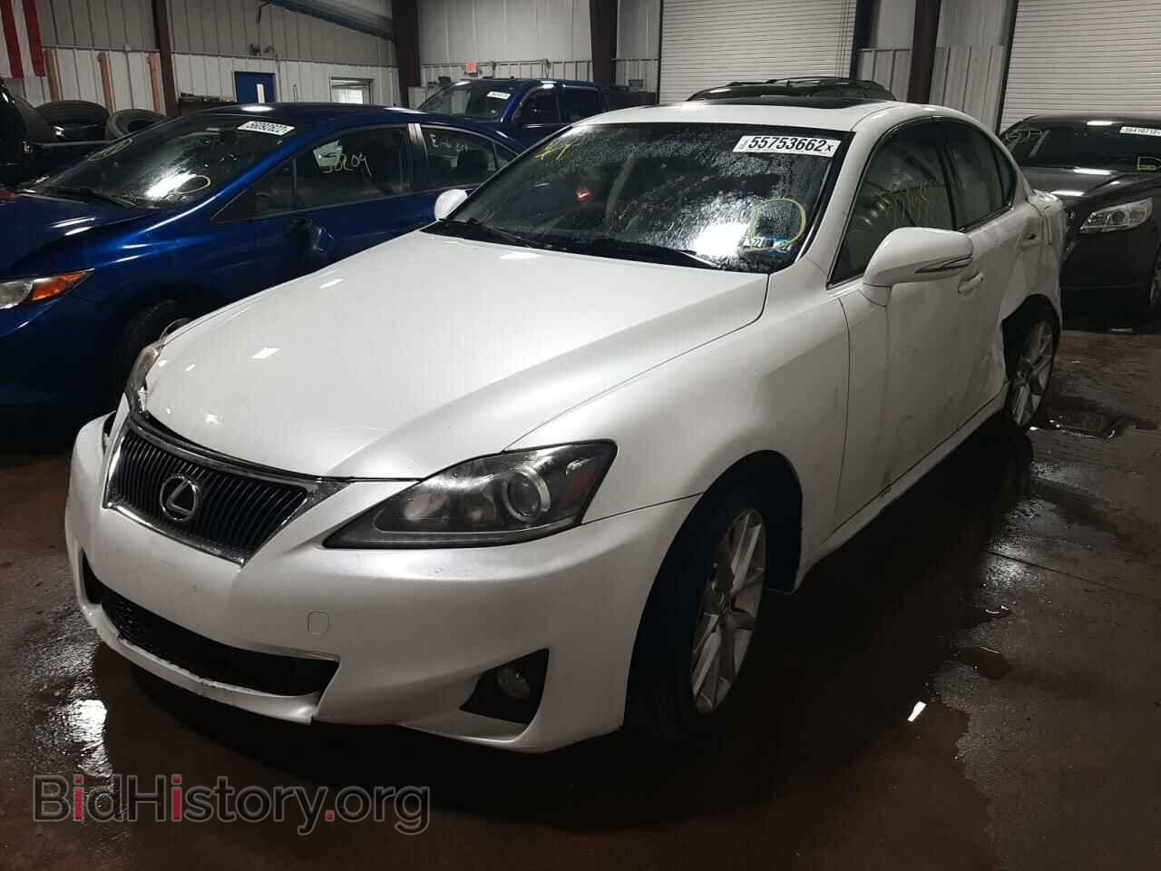 2012 LEXUS IS - VIN: JTHCF5C2XC5053087 - Фото 2