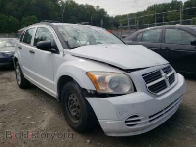 2008 Dodge CALIBER, белый — VIN 1B3HB28B78D776128, Copart