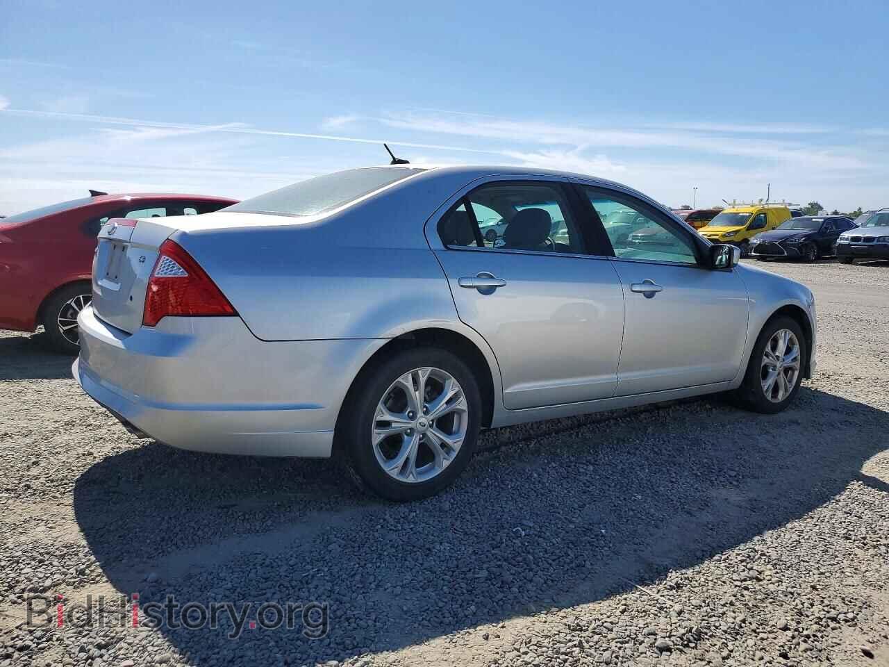 2012 FORD FUSION - VIN: 3FAHP0HA5CR439703 - Фото 3