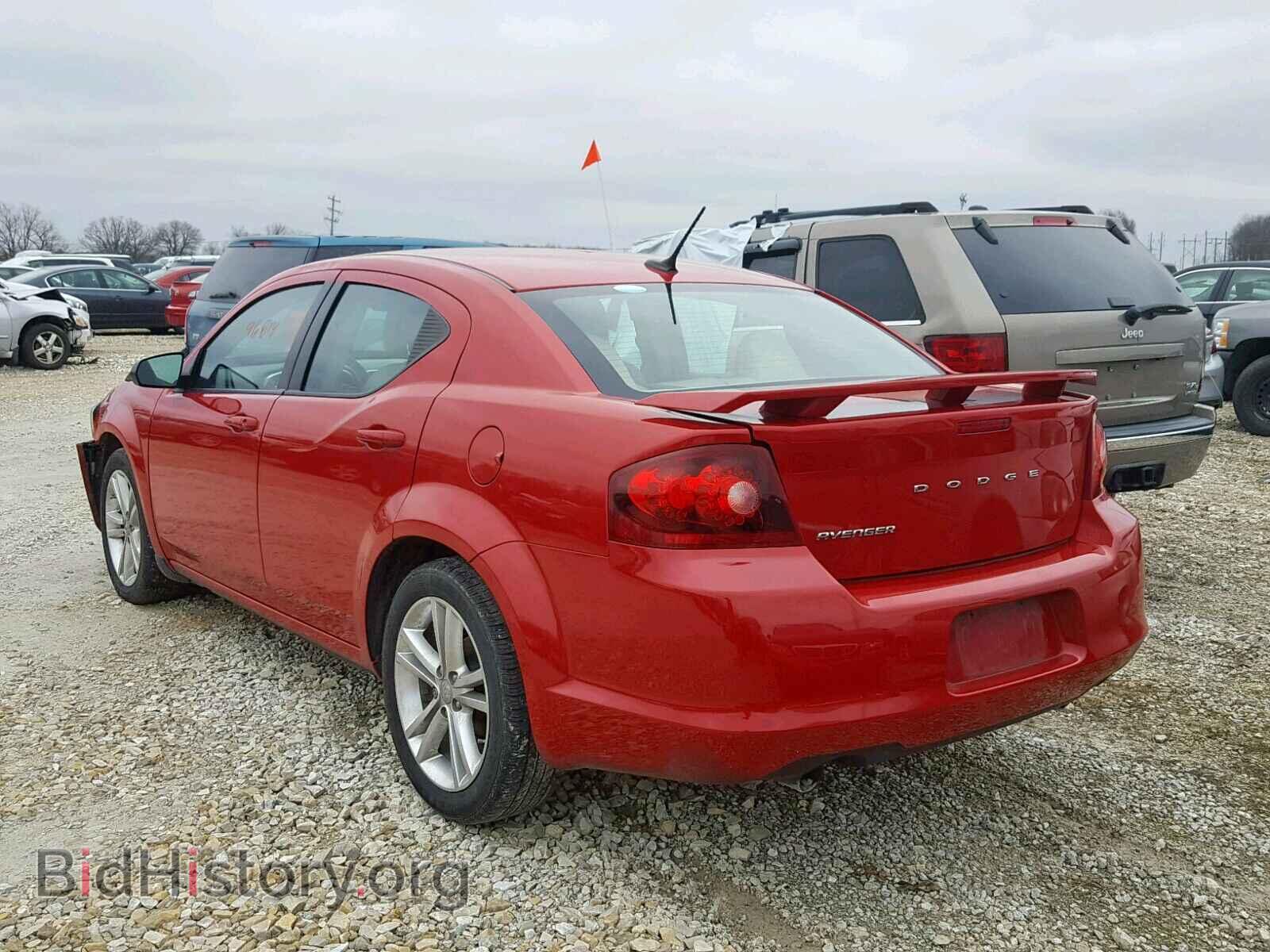 2013 DODGE AVENGER - VIN: 1C3CDZAG3DN502774 - Фото 3