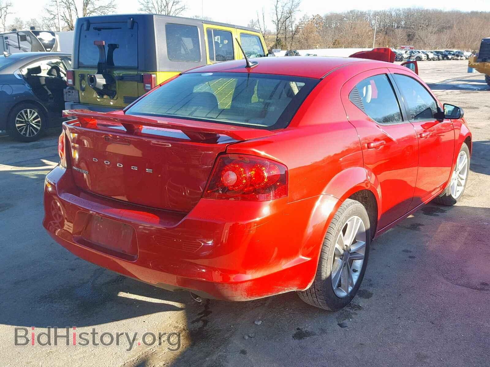 2013 DODGE AVENGER - VIN: 1C3CDZAG3DN502774 - Фото 4
