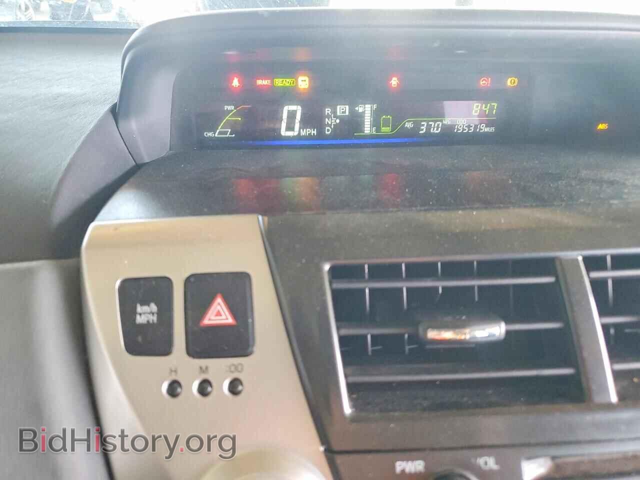 2012 TOYOTA PRIUS - VIN: JTDZN3EU6C3171487 - Фото 9