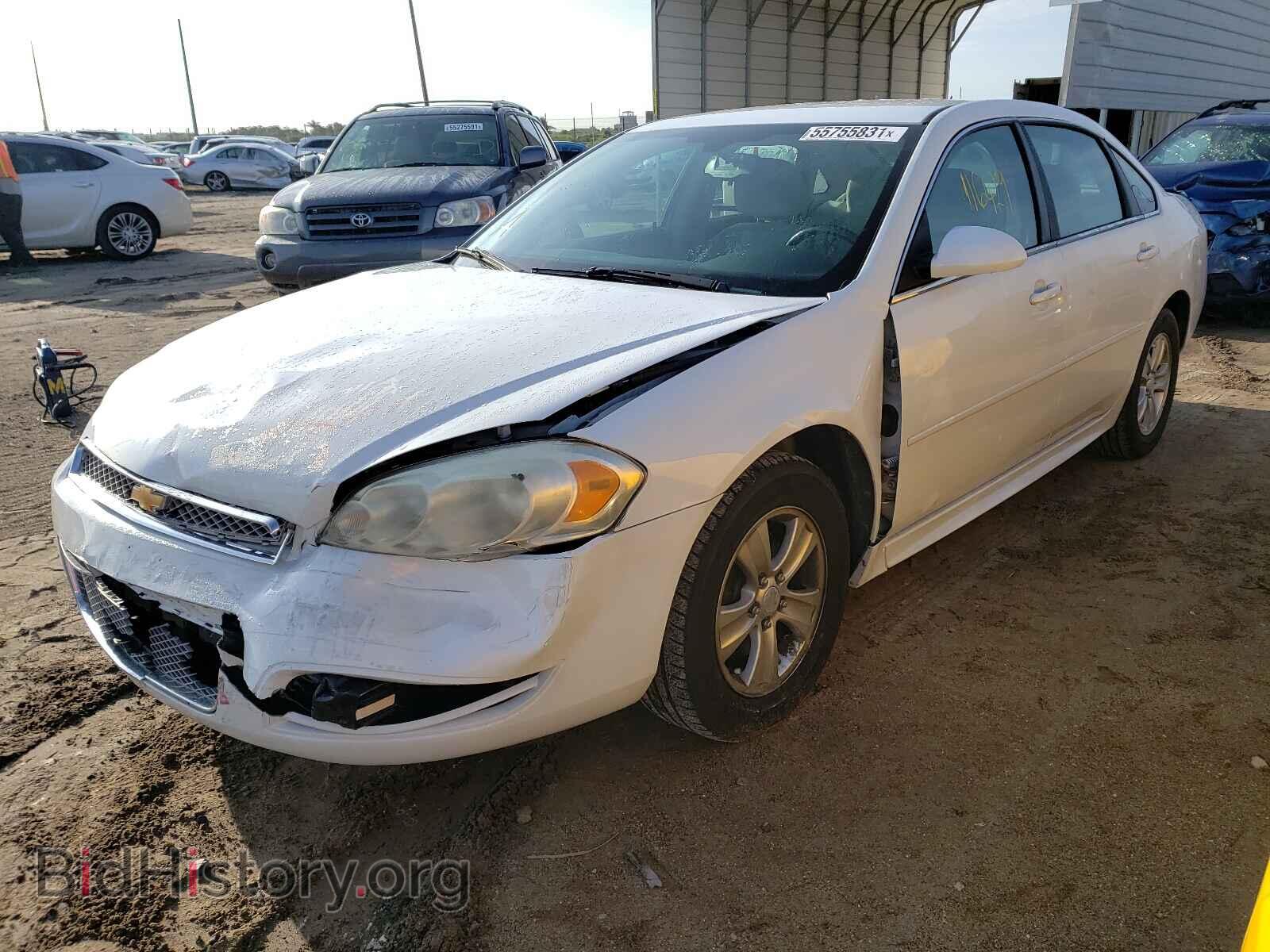 2012 CHEVROLET IMPALA - VIN: 2G1WA5E31C1278401 - Фото 2