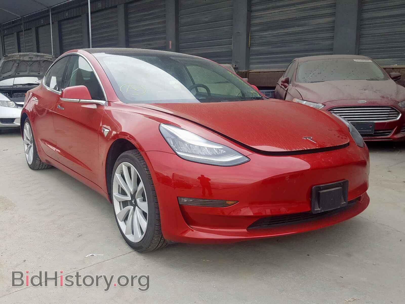Photo 5YJ3E1EB7JF087784 - TESLA MODEL 3 2018