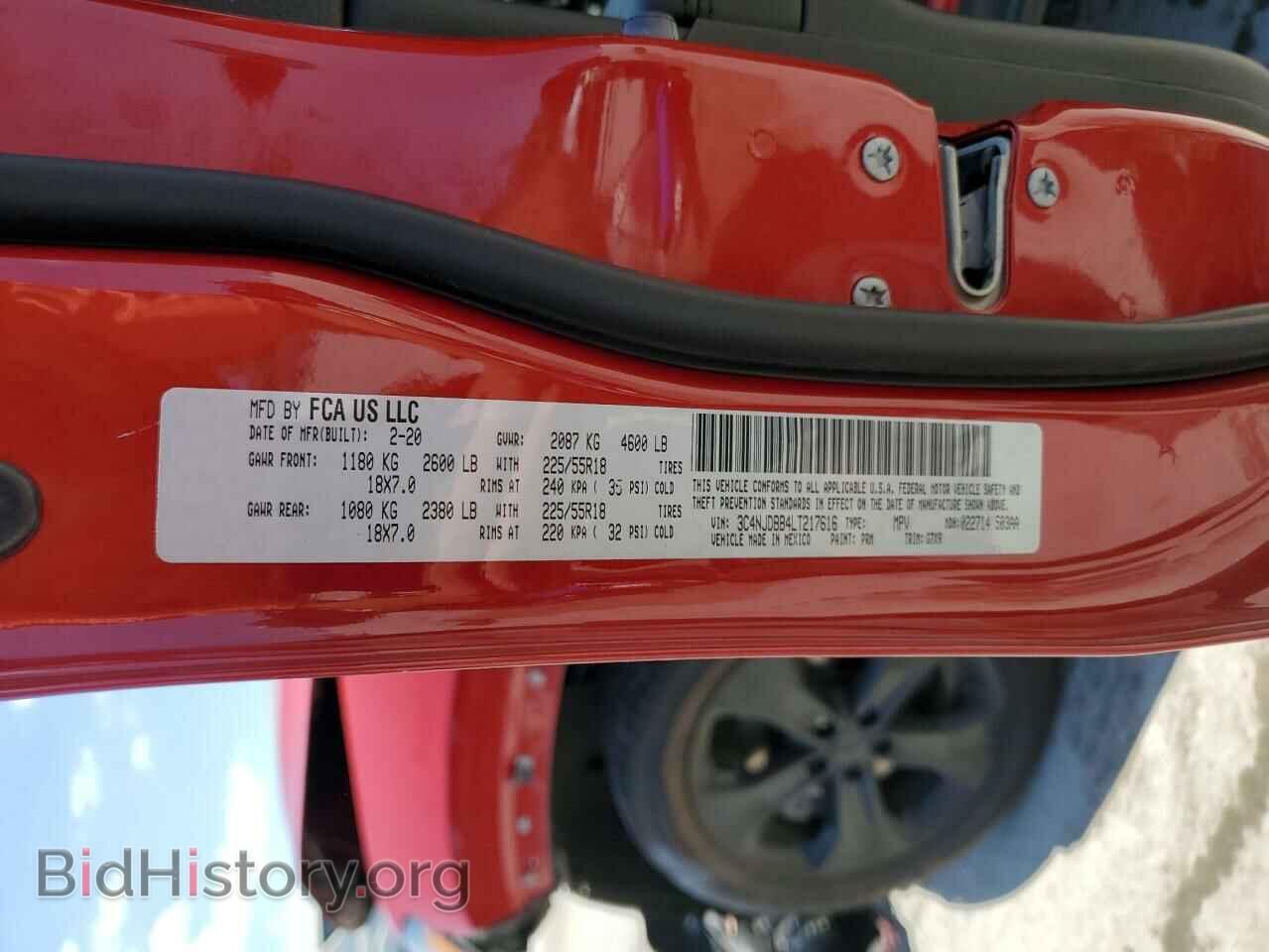 2020 JEEP COMPASS - VIN: 3C4NJDBB4LT217616 - Фото 14