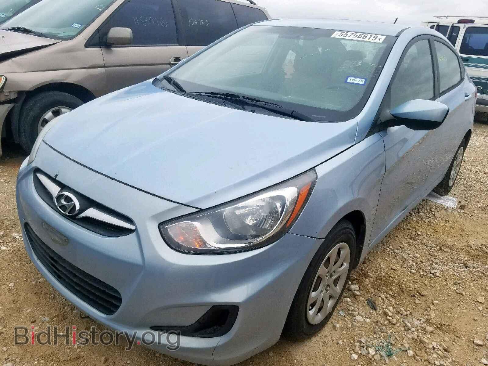 2013 HYUNDAI ACCENT - VIN: KMHCT4AE9DU323737 - Фото 2