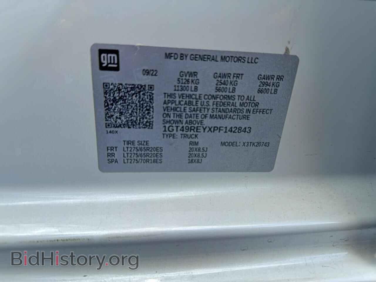 2023 GMC SIERRA - VIN: 1GT49REYXPF142843 - Фото 10