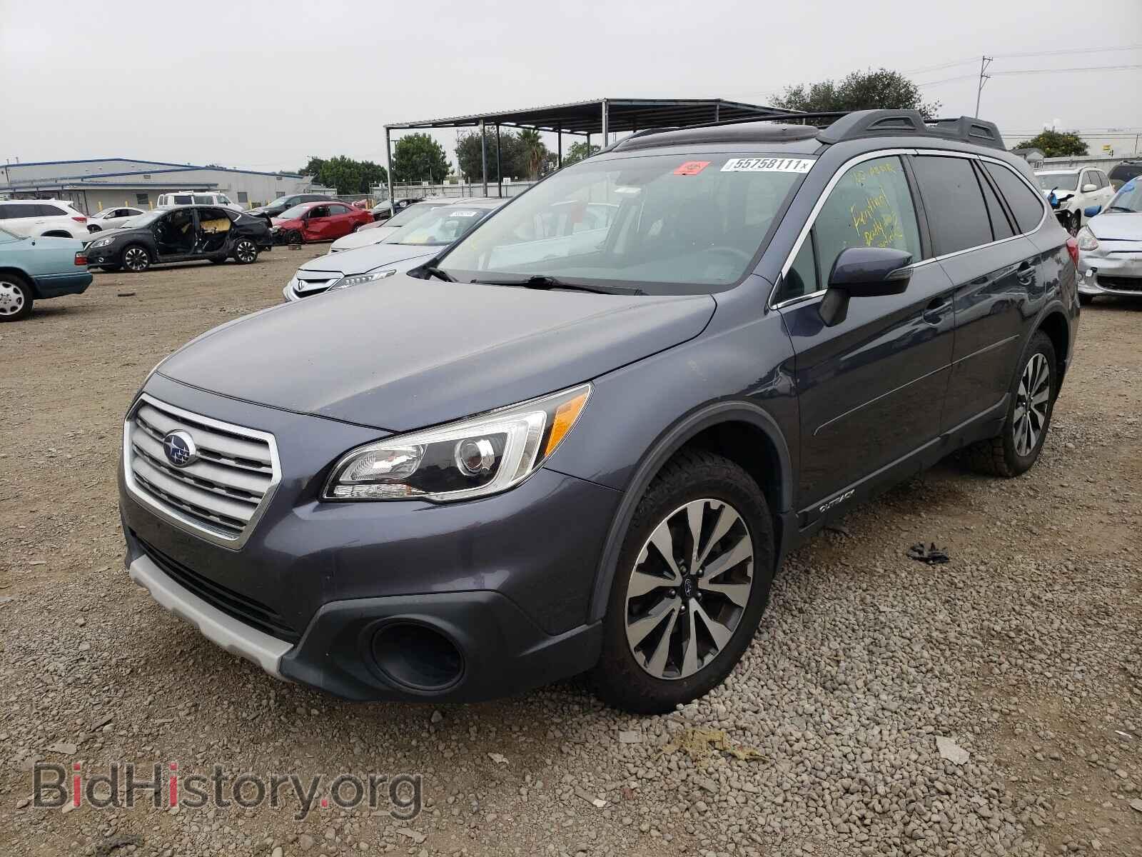 2015 SUBARU OUTBACK - VIN: 4S4BSENC0F3343445 - Фото 2