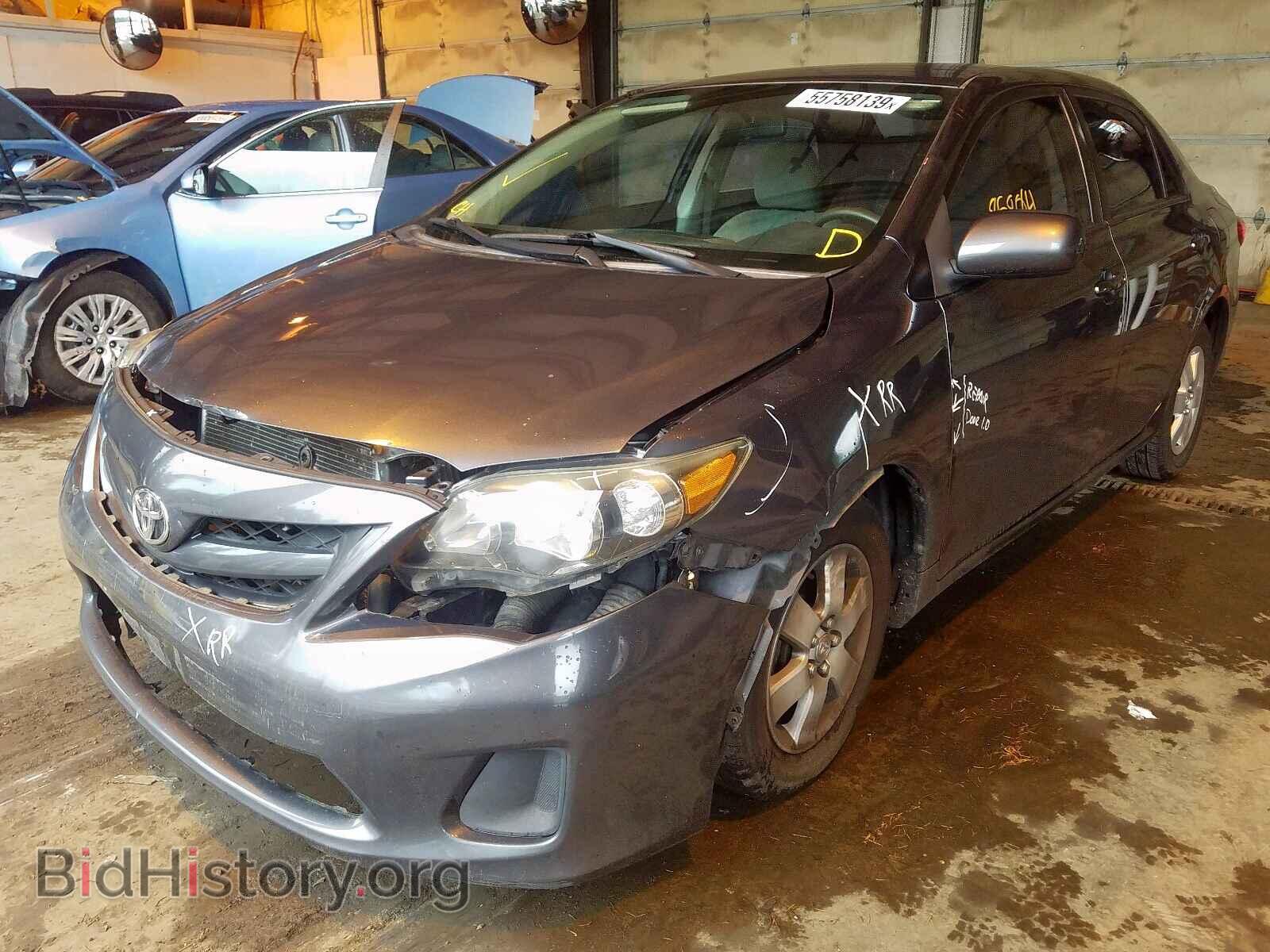 2011 TOYOTA COROLLA BA - VIN: 2T1BU4EE7BC576959 - Фото 2