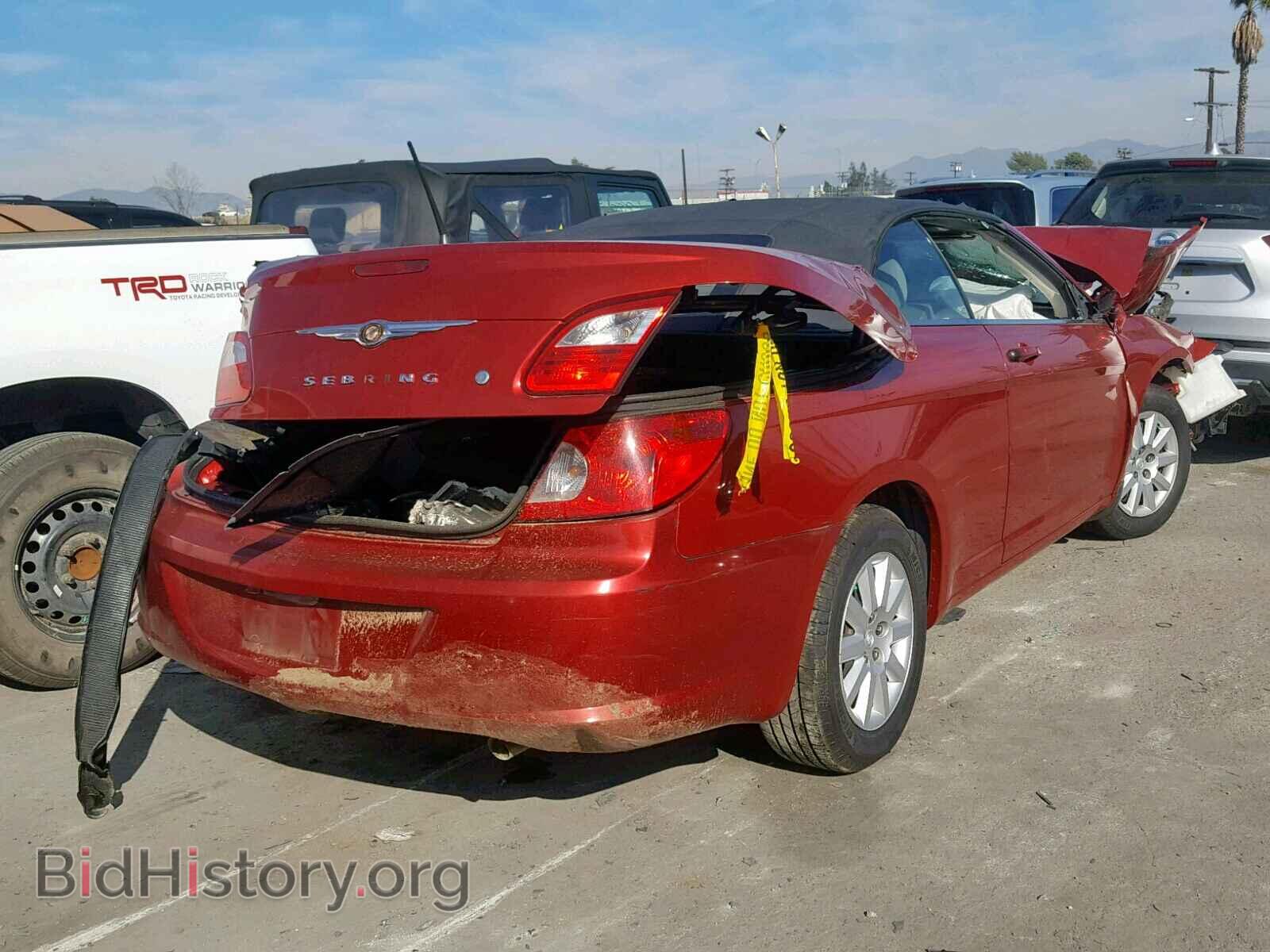 2008 CHRYSLER SEBRING - VIN: 1C3LC45K68N107479 - Фото 4