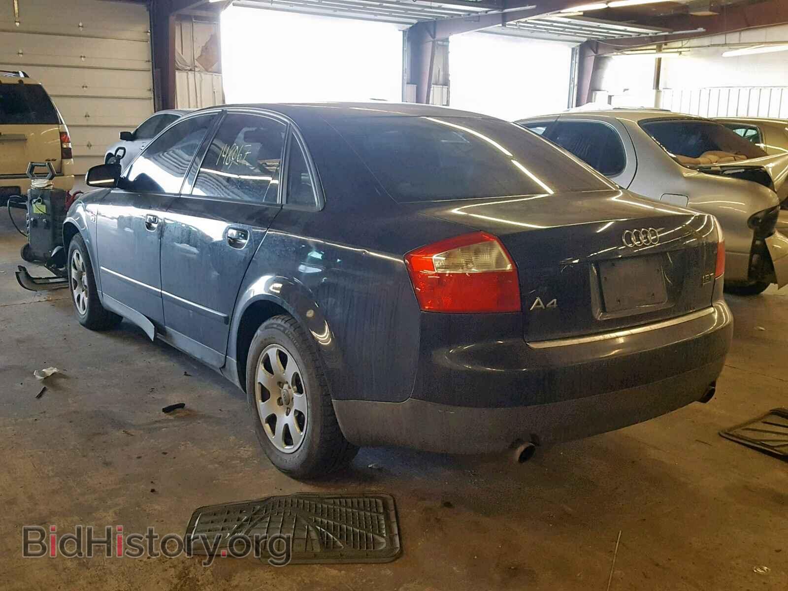 2002 AUDI A4 - VIN: WAULC68E32A302383 - Фото 3