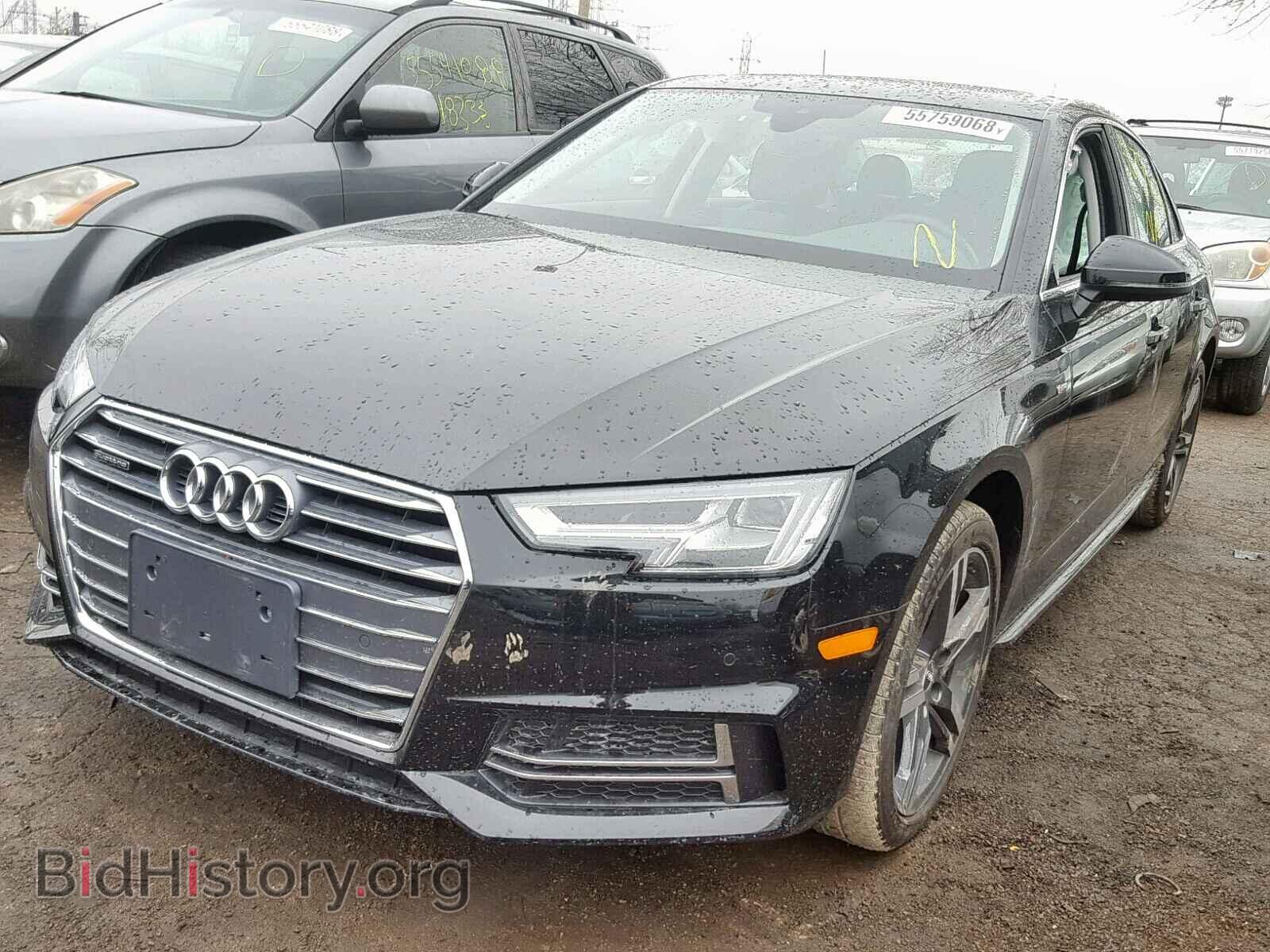 2017 AUDI A4 - VIN: WAUENAF43HN037059 - Фото 2
