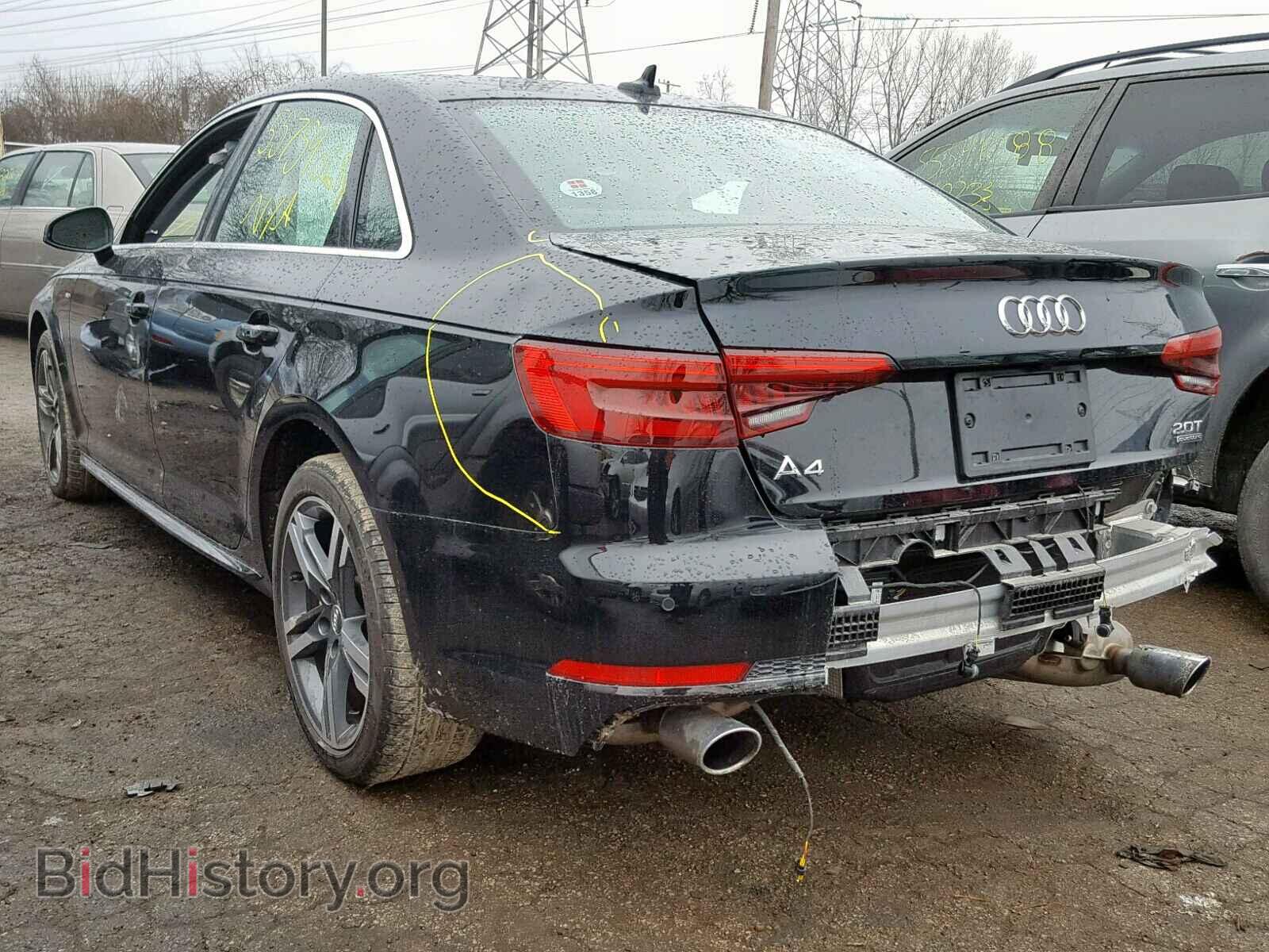 2017 AUDI A4 - VIN: WAUENAF43HN037059 - Фото 3