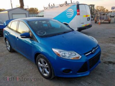 2013 Ford FOCUS SE, синий — VIN 1FADP3F2XDL263842, Copart