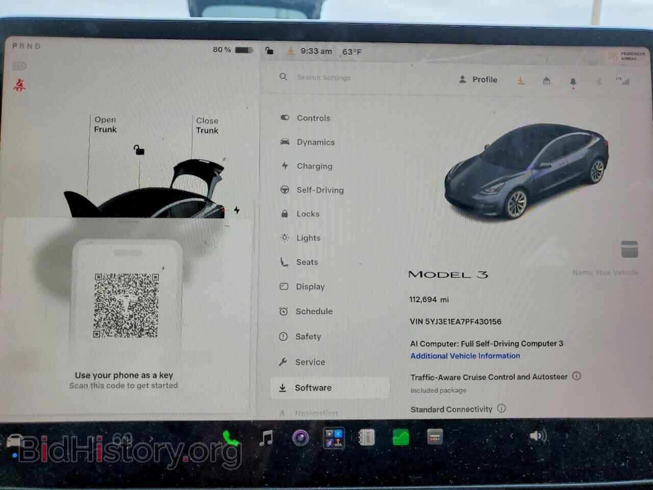 2023 TESLA MODEL 3 - VIN: 5YJ3E1EA7PF430156 - Photo 9