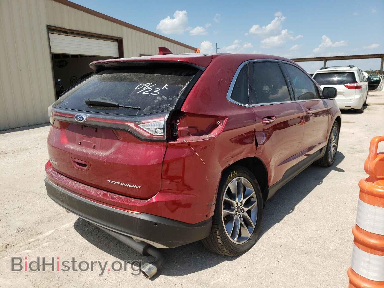 2016 FORD EDGE - VIN: 2FMPK3K8XGBB51669 - Фото 4