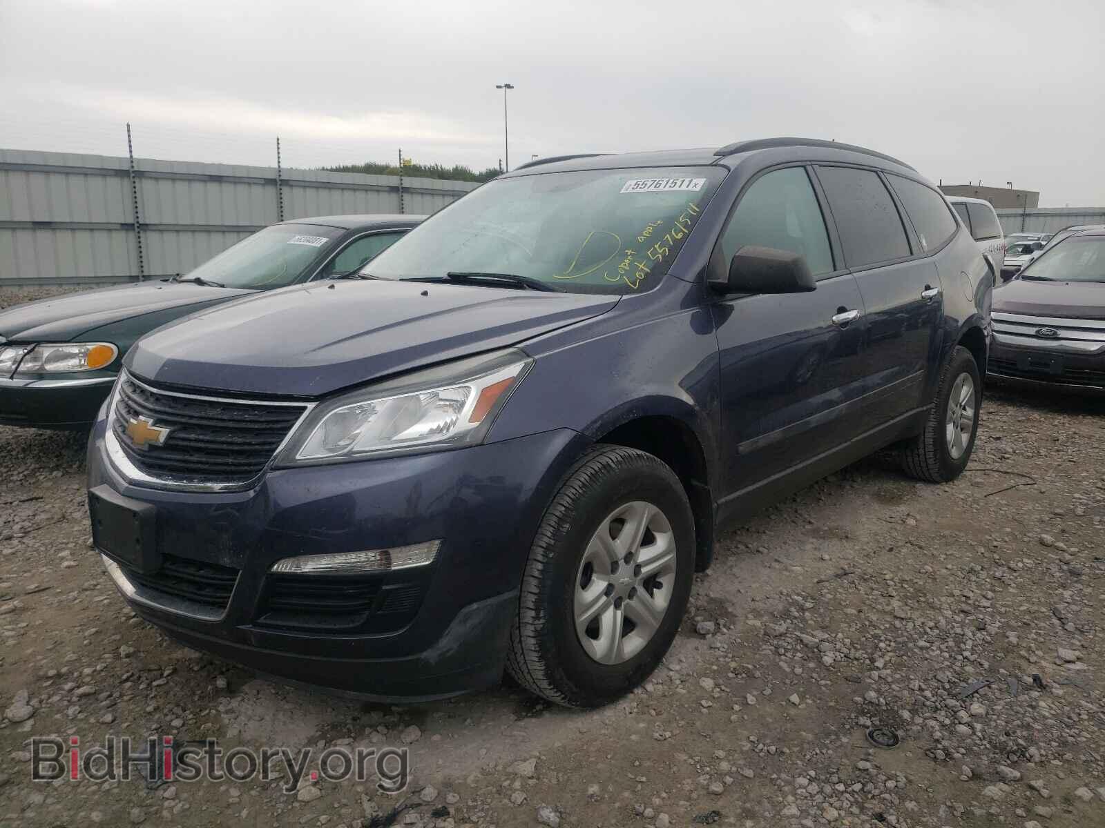 2014 CHEVROLET TRAVERSE - VIN: 1GNKRFED8EJ310578 - Фото 2