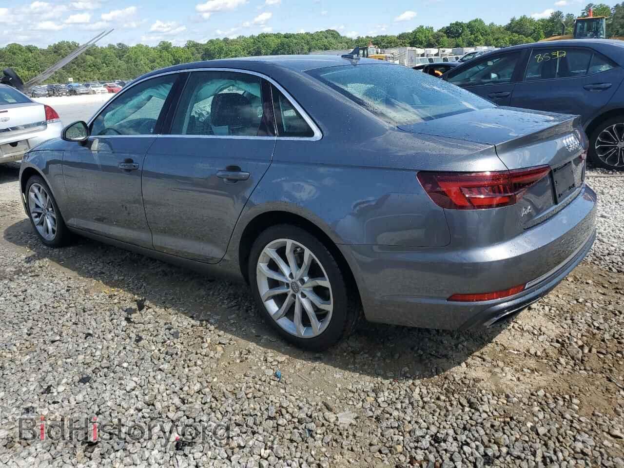 2019 AUDI A4 - VIN: WAUGMAF40KA043394 - Фото 2
