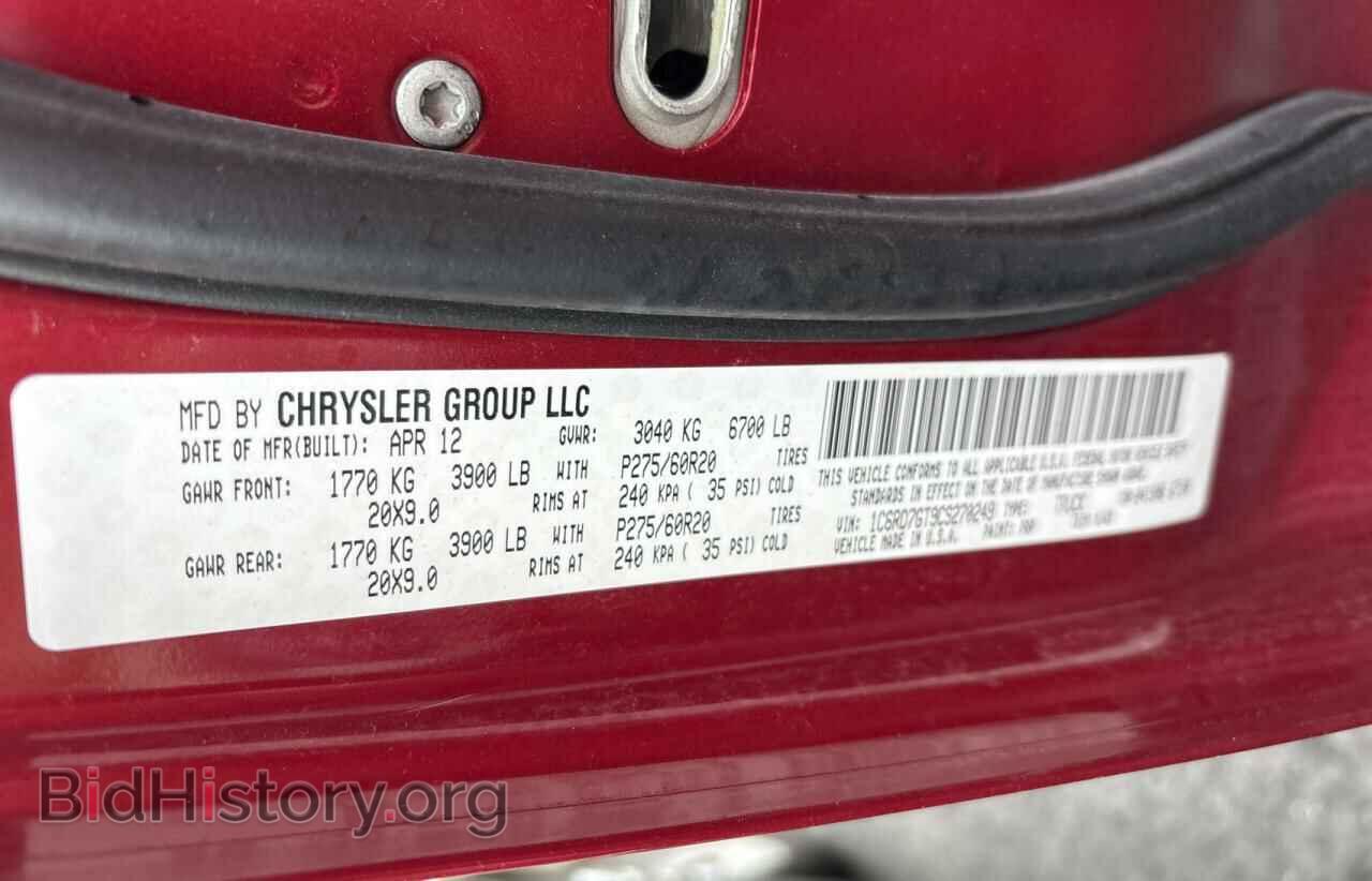 2012 DODGE RAM 1500 - VIN: 1C6RD7GT9CS270249 - Фото 10