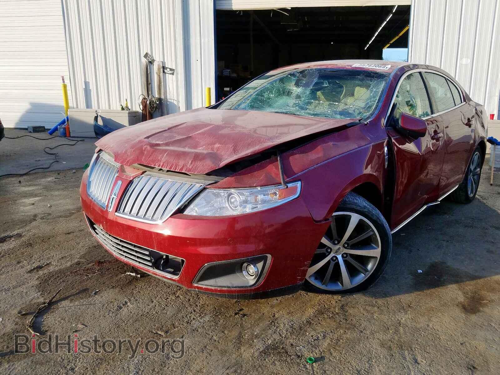2009 LINCOLN MKS - VIN: 1LNHM93R39G606527 - Фото 2