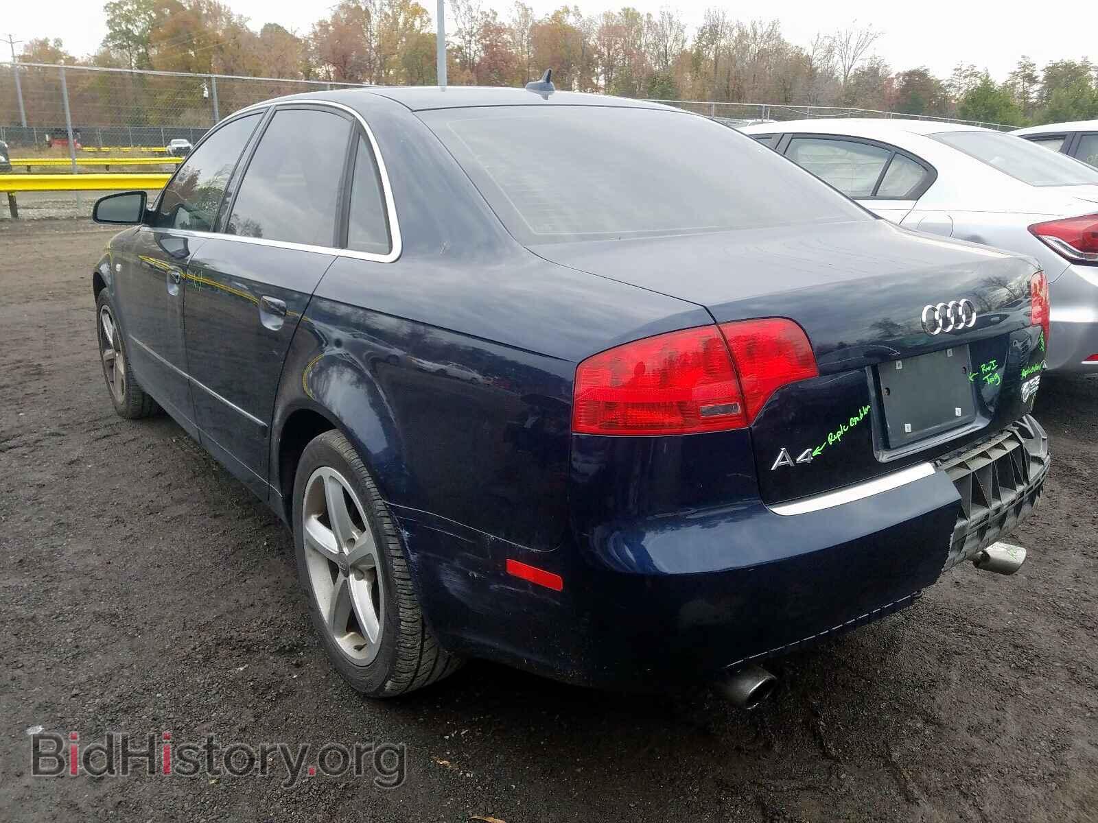 2007 AUDI A4 - VIN: WAUDH78E77A034330 - Фото 3