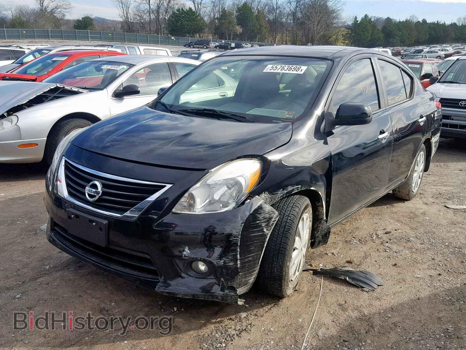 2012 NISSAN VERSA - VIN: 3N1CN7AP7CL908006 - Фото 2