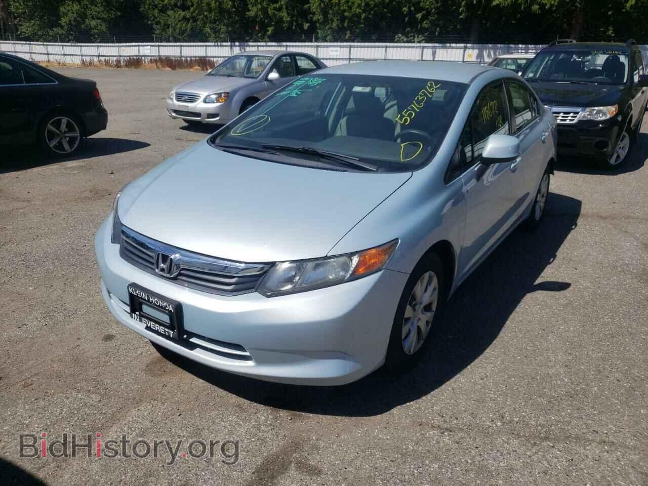 2012 HONDA CIVIC - VIN: 19XFB2F54CE340072 - Фото 2