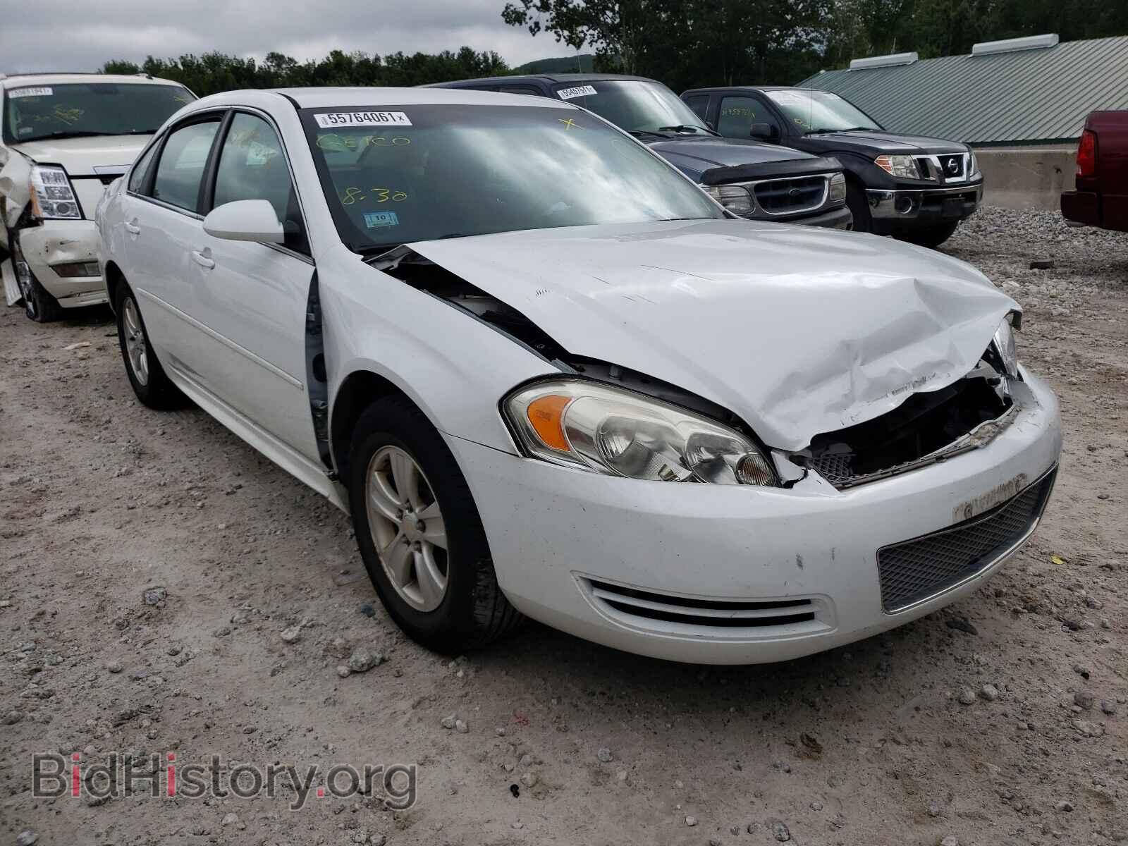 Фотография 2G1WF5E38C1259376 - CHEVROLET IMPALA 2012