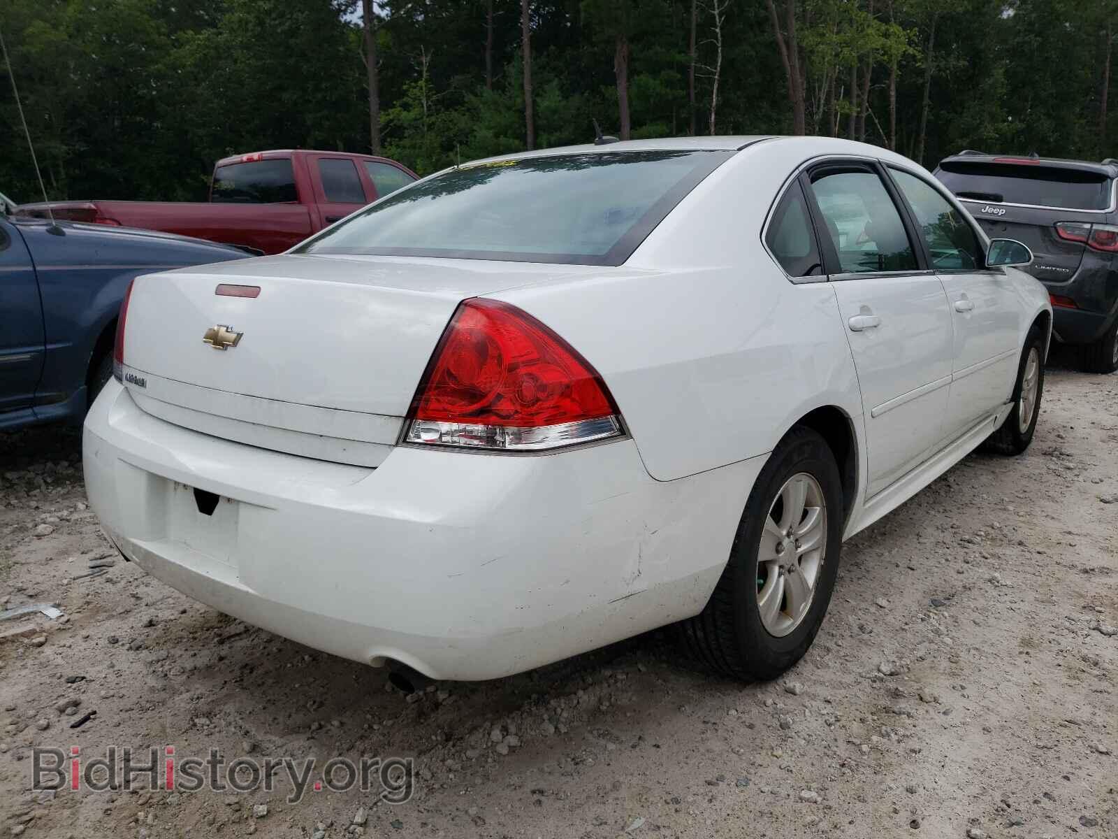 2012 CHEVROLET IMPALA - VIN: 2G1WF5E38C1259376 - Photo 4